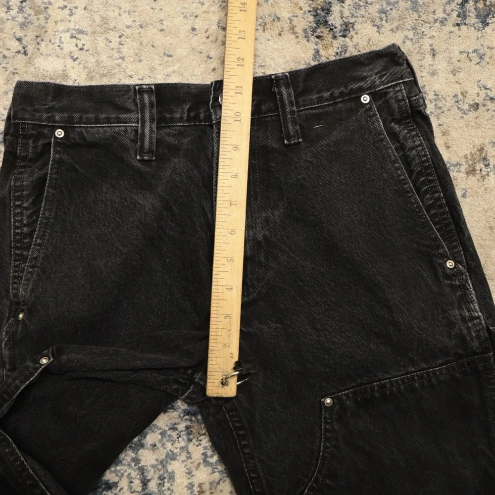 Abercrombie & And Fitch Baggy Workwear Jeans Mens 29x30 Pants Denim Double Knee